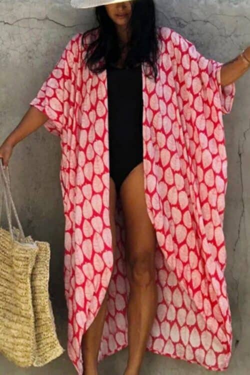 Robe De Plage Femme Bretelles Fines - Dos Nu - Léger Et Fluide - Style Bohème - Pour L'Été