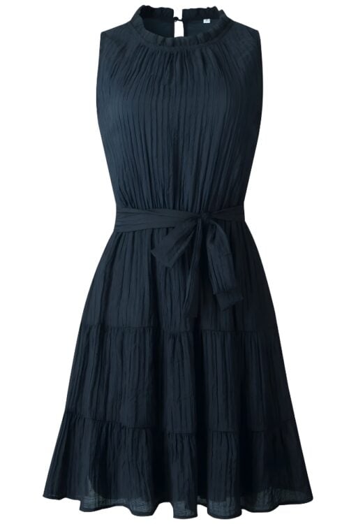 Robe courte décontracté sans manches
