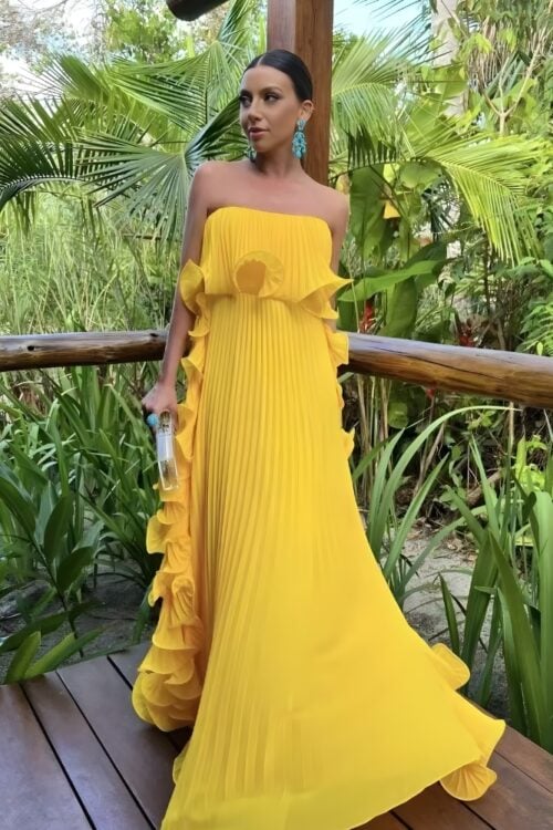 Robe longue formelle élégant