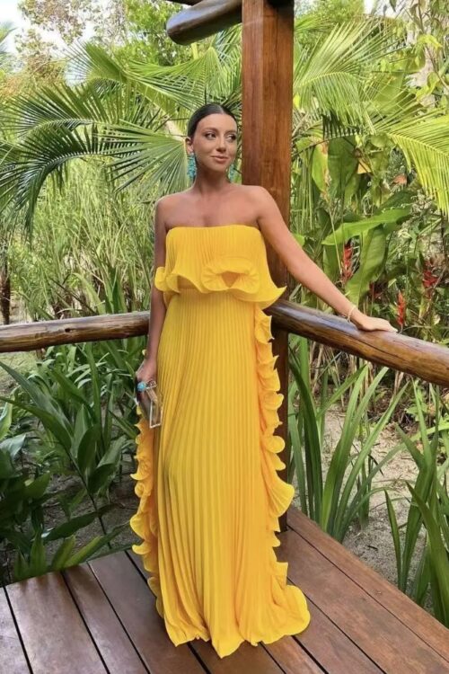 Robe longue formelle élégant