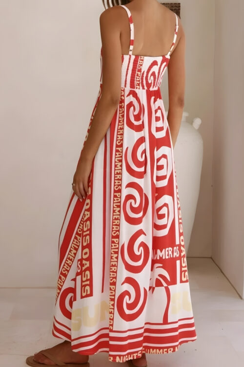 Robe longue viscose imprimé floral romantique
