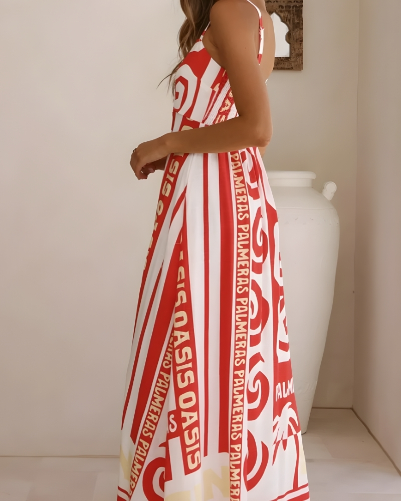 Robe longue viscose imprimé floral romantique